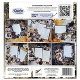3Quarter Designs Golden Ebony 12x12 Design Paper & Diecuts Set