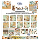 3Quarter Designs Mocha Fix 12x12 Design Paper & Diecuts Set
