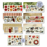 3Quarter Designs Never Forgotten 12x12 Design Paper & Diecuts Set