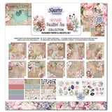 3Quarter Designs Positivi-Tea 12x12 Design Paper & Diecuts Set
