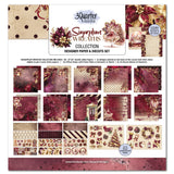 3Quarter Designs Sugarplum Wreath 12x12 Design Paper & Diecuts Set