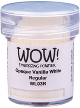 WOW! Embossing Powder - Opaque White