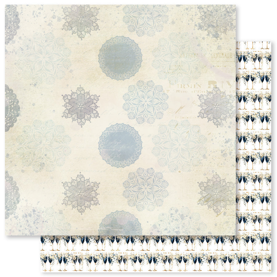 Wedding Blooms Basics D 12x12 Paper (12pc Bulk Pack) 31737