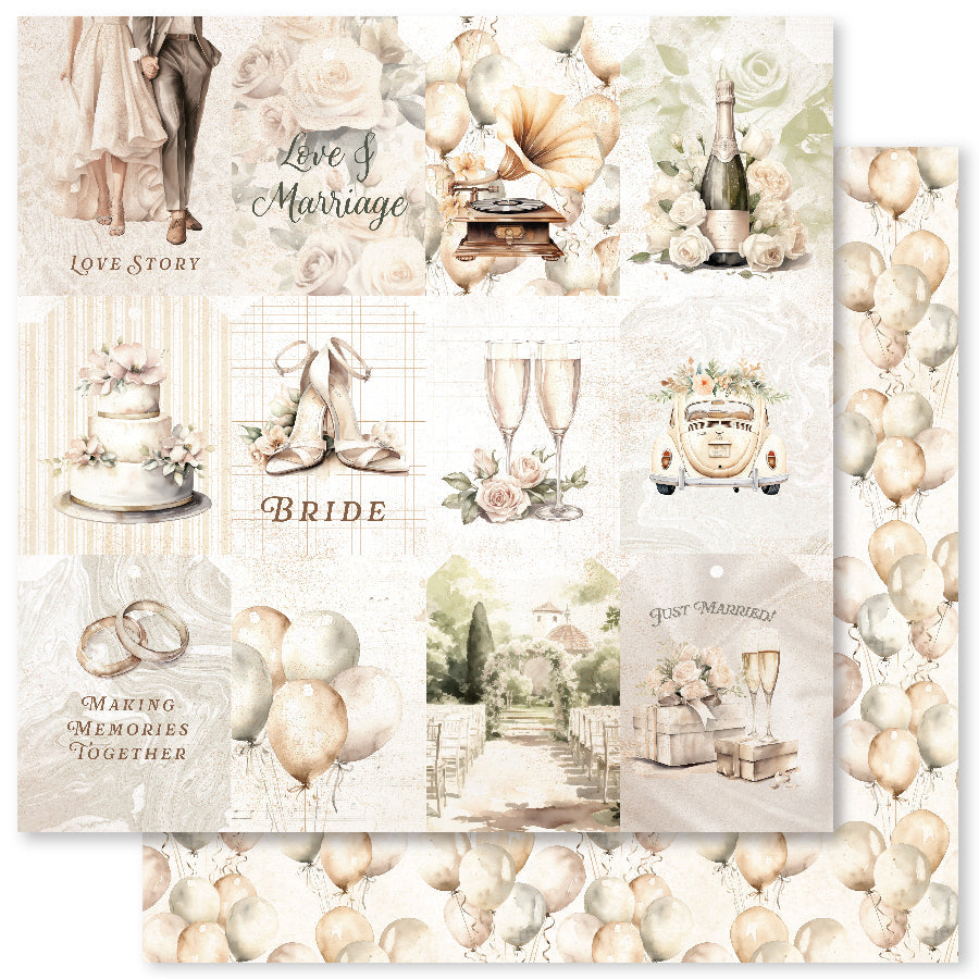 Wedding Joy 12x12 Paper Collection 34188