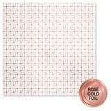 Wedding Joy Foil Rose Gold 6x6 Paper Collection 34581