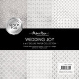 Wedding Joy Foil Silver 6x6 Paper Collection 34554