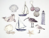 Sea & Shore - Wood Shapes