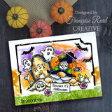 Woodware Francoise Read Halloween 8 in x 8 in Paper Pad