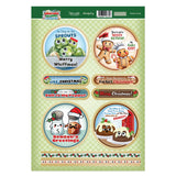Christmas Crackers Topper Sheet - Festive Food