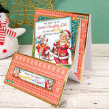 Christmas Crackers Topper Sheet - Naughty or Nice