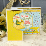 Christmas Crackers Foiled Edge-to-Edge Cardstock