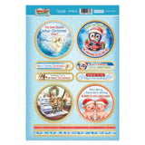 Christmas Crackers Topper Sheet - Winter Wishes