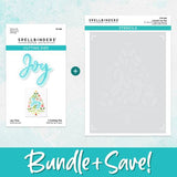 Layered Joy Tree Stencil & Die Bundle from the Layered Christmas Stencils Collection