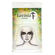 Lavinia Stamps Zia clear stamp for card making and DIY crafts in packaging with colorful background.