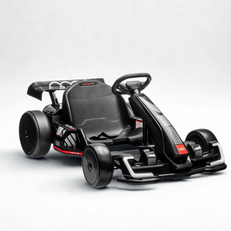 24V Audi Premium Upgraded Drifting Go Kart W/ Drift Mode, Lights & Music Player