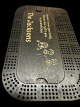 Compact Design Personalized Cribbage Board