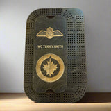 Compact Design Personalized Cribbage Board