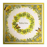Wild Leaf Corner Stamp