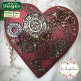 Distressed Cogs Silicone Mould