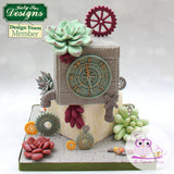 Antique Compass Silicone Mould