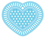 Fillables Collection Laced Heart Die