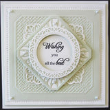 Sue Wilson Dies - Noble Collection  - Classic Adorned Squares