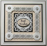 Noble Double Pierced Squares - Set B Die