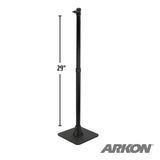 Weighted Base and Pole for Converting Arkon CLAMPRV29 and CLAMPRCB