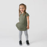 Cloud Rolled Sleeve Dress