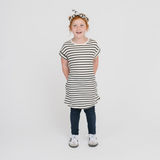 Cloud Rolled Sleeve Dress