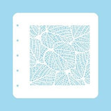 Stencil A6 For Magnetic Colour Set Stencil Leaves