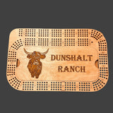 Compact Design Personalized Cribbage Board