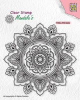 Clear Stamp Mandalas Sunflower