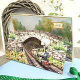 Brilliant Backgrounds - By Land, Sea And Air - 8"x8" Paper Pad