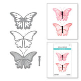 Layered Butterfly Etched Dies