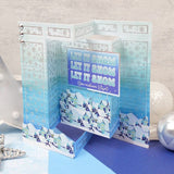 Festive Foiled Pattern Kinetic Cards - Ink Me! Selection