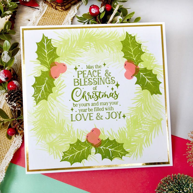 For the Love of Stamps - Festive Wishes