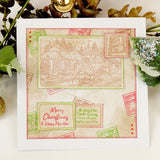 For The Love Of Stamps - Santa Express A6 Stamp Set