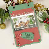 For The Love Of Stamps - Snowy Cottage A6 Stamp Set