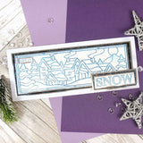 For The Love Of Stamps - A Stained Glass Christmas - Snowy Town