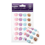 Diamond Sparkles Gemstones - Pearl Roses - Pastel Colours