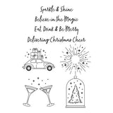 Christmas Icons Press Plate from the BetterPress Christmas Collection