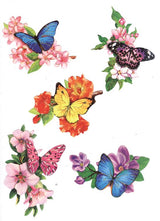 Easy 3D Toppers: Butterflies on Flowers