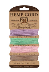 Hemptique #10 Hemp Cord Card Set