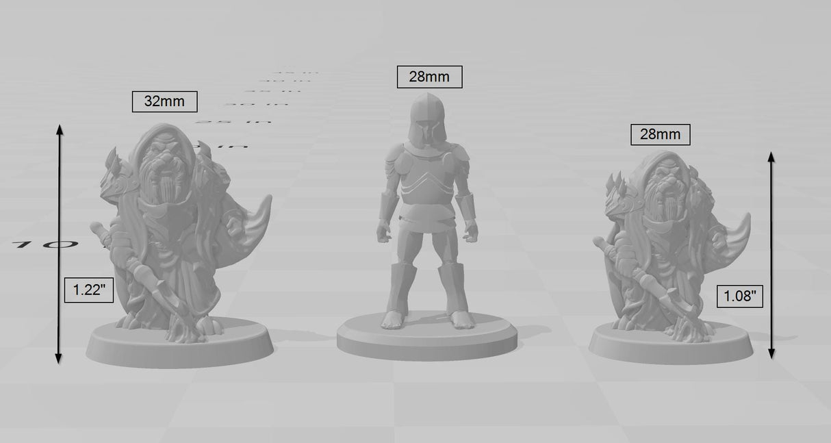Dark Dwarf 2 | DnD Miniature, Premium Resin, Durable and Tough for your TTRPG and Wargaming! 32mm, 28mm, Male, Duergar, Mountain, Underdark