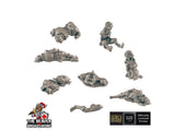 Corpses Part 2 | DnD Miniature, Premium Resin, Durable and Tough for your TTRPG and Wargaming! 32mm, 28mm, Corpse, Pile, Male, Female