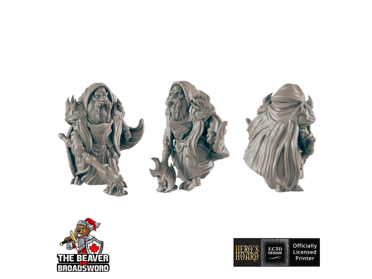 Dark Dwarf Pack | DnD Miniature, Premium Resin, Durable and Tough for your TTRPG and Wargaming! 32mm, 28mm, Male, Duergar Mountain Underdark