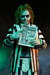 Beetlejuice Beetlejuice - Ultimate "Striped Suit" Beetlejuice Action Figure (Sub-Par Packaging)