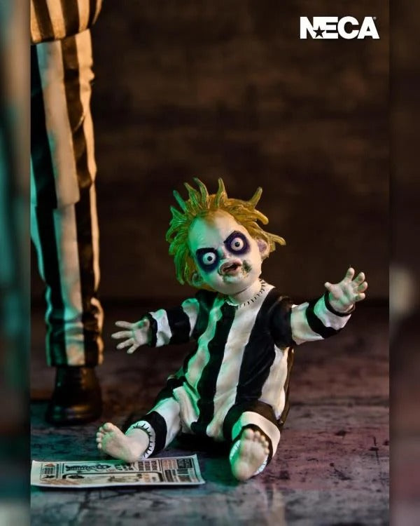 Beetlejuice Beetlejuice - Ultimate "Striped Suit" Beetlejuice Action Figure (Sub-Par Packaging)