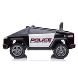 12V Emergency Services Ride On Truck - Police Officer & Firefighter 4x4 Electric Car For Kids